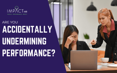 Are you Accidentally Undermining Performance?
